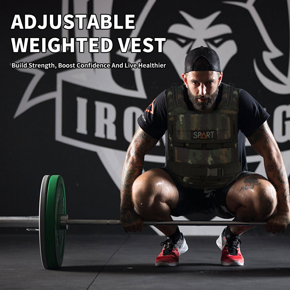 Adjustable weighted vest