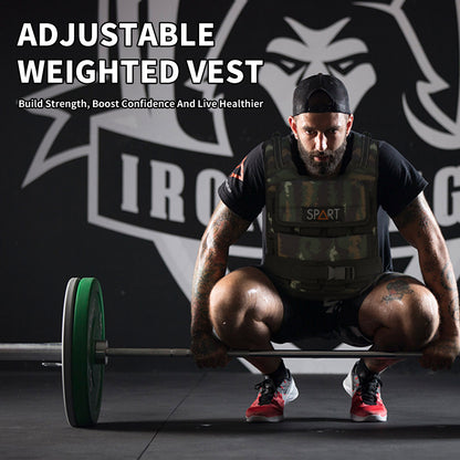 Adjustable weighted vest