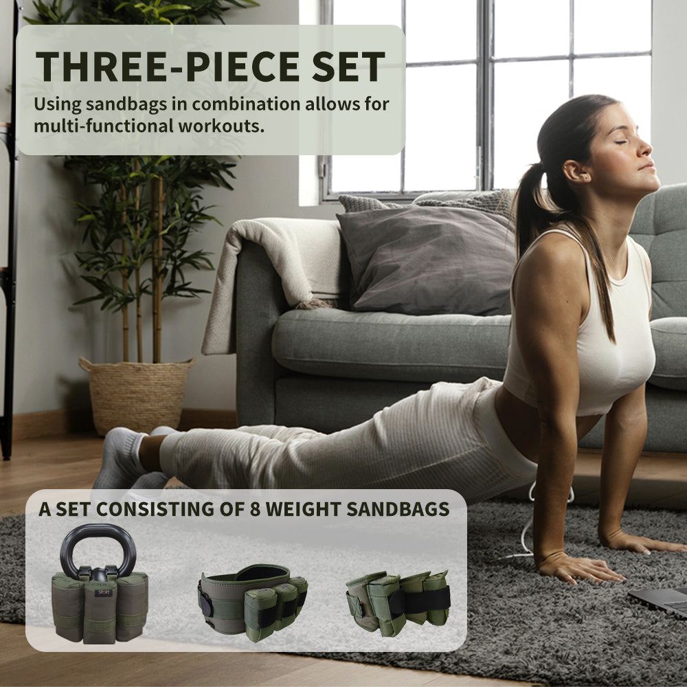 Soft Adjustable Kettlebell set