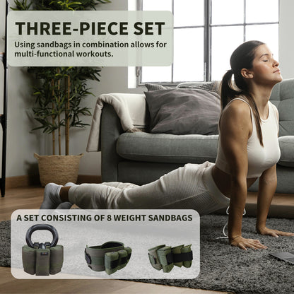 Soft Adjustable Kettlebell set