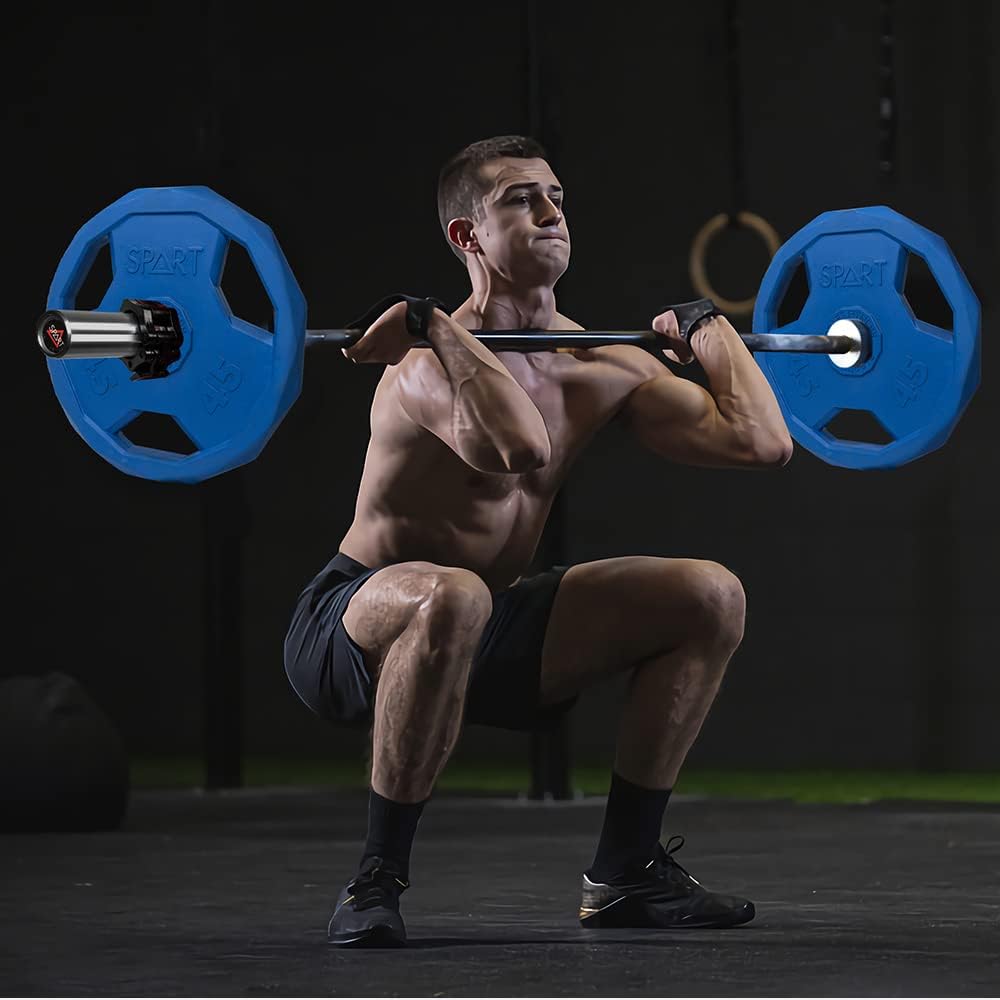 2-Inch Colorful Rubber Coated Olympic Grip Plate