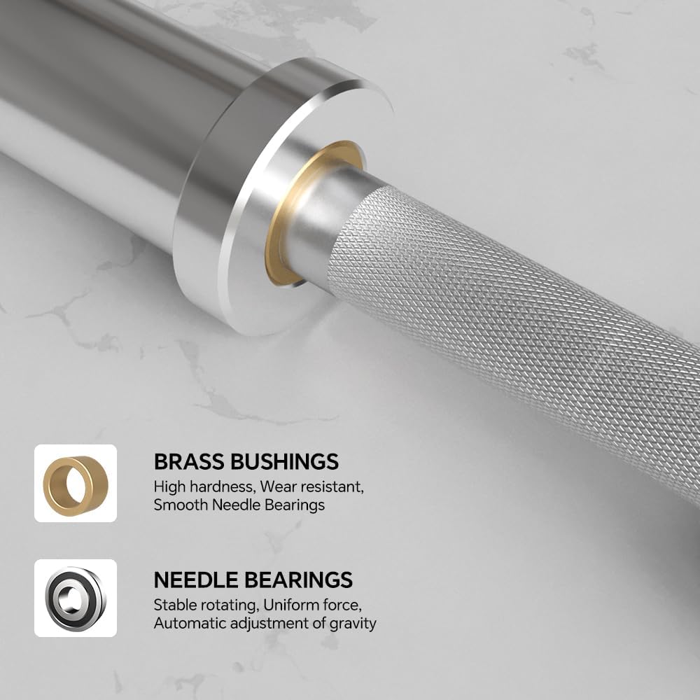 Pair of 16" Olympic Dumbbell Bar Set