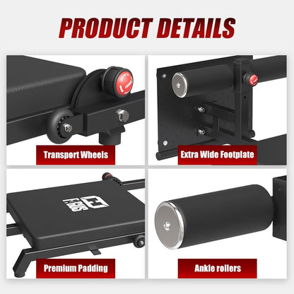 Abdominal and back training equipment