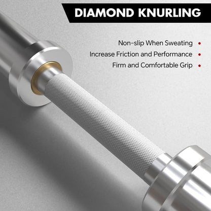 Pair of 16" Olympic Dumbbell Bar Set