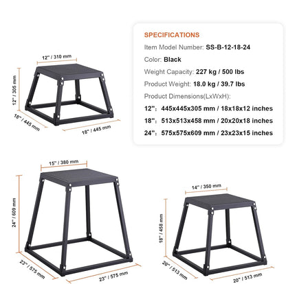Plyometric Jump Box Set