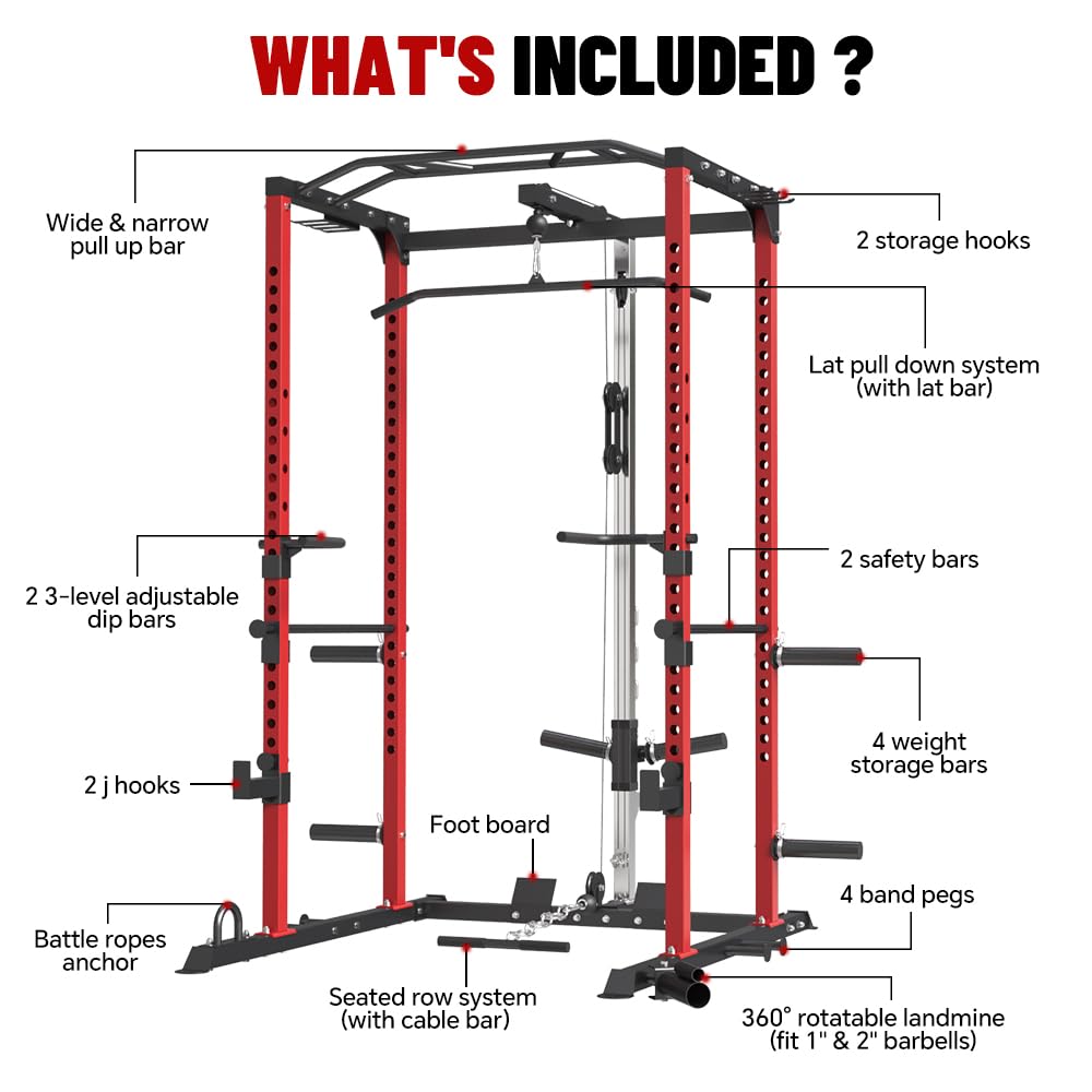 Home Gym Station with Smith Bar